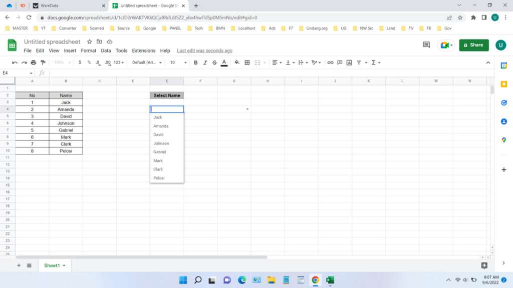 how-to-create-a-dropdown-in-google-sheets-waredata-tech-enthusiast