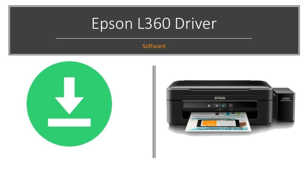 Epson L360 Driver Download