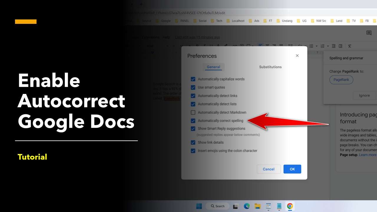 How To Put Autocorrect On Google Docs WareData Tech Enthusiast