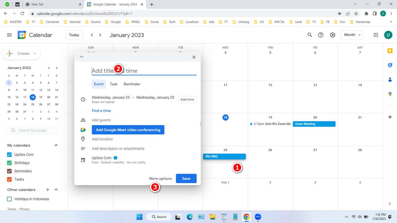 2 Ways How To Add Zoom To Google Calendar - WareData | Tech Enthusiast