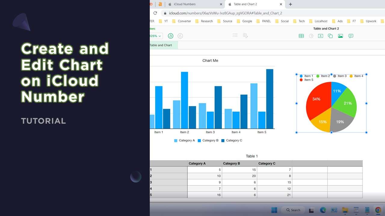 How to Edit Chart Data on iCloud Number WareData Tech enthusiast