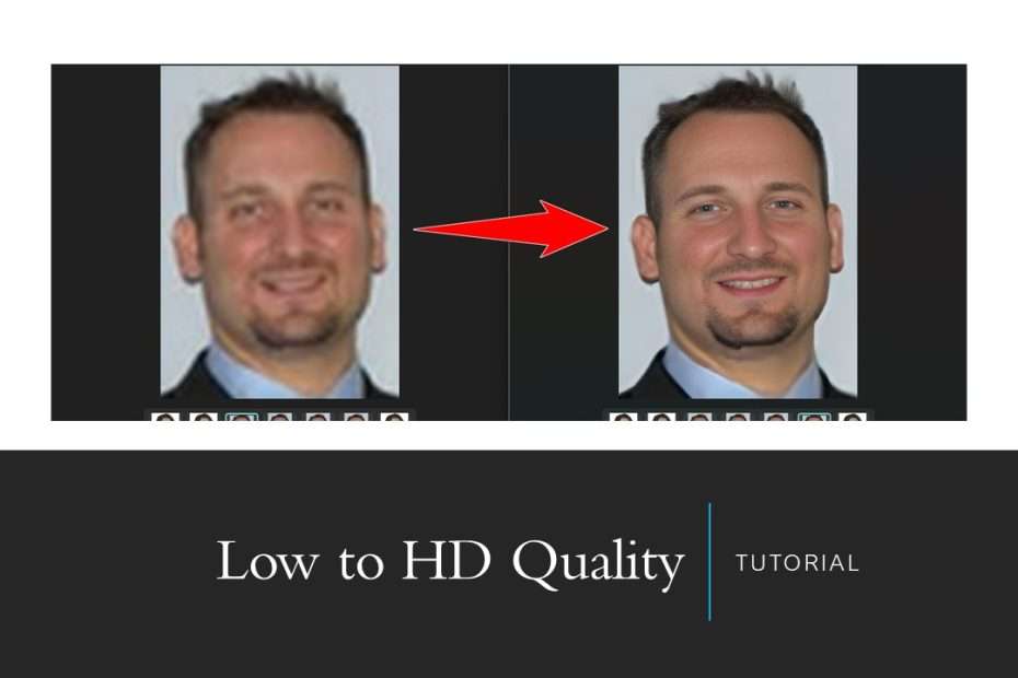 How to Convert Low Quality Photo to HD