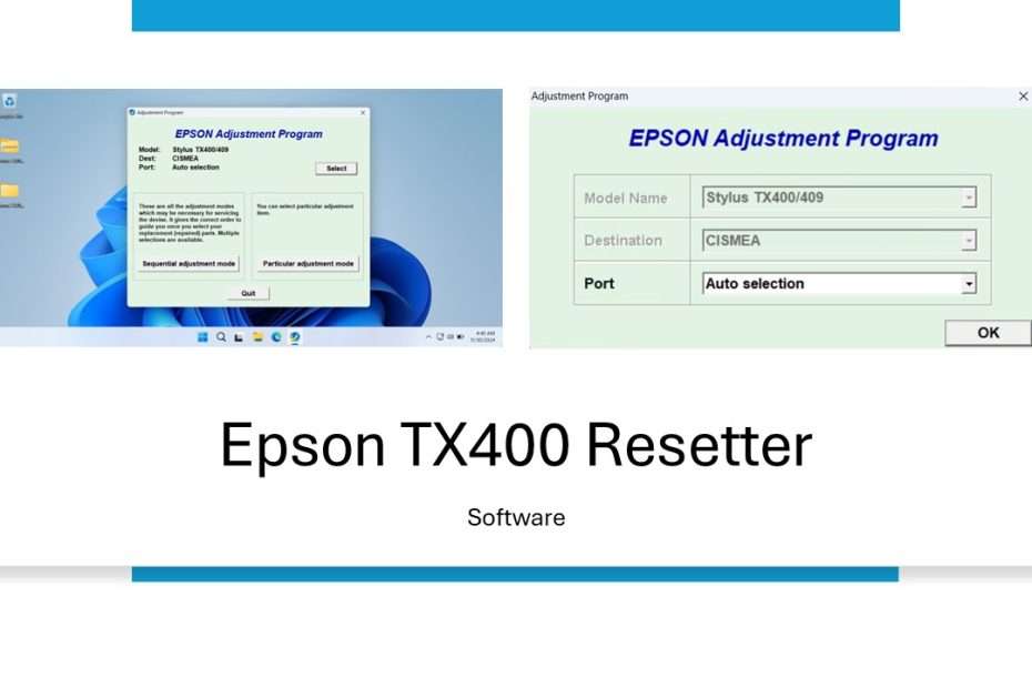 Epson TX400 Resetter