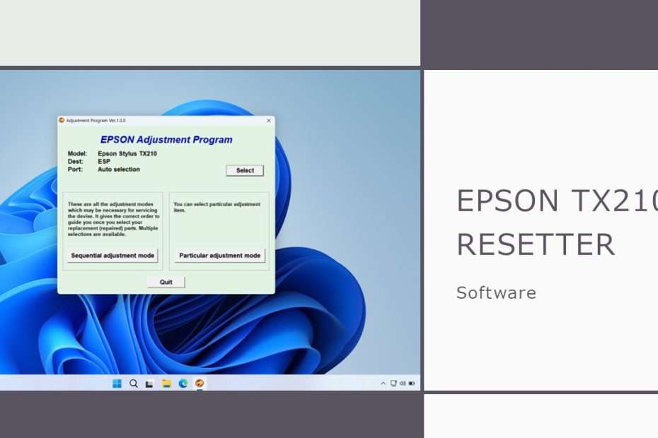 Epson TX210 Resetter Download - WareData | Tech enthusiast