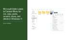 Microsoft Adds Labels to Context Menu for cut copy paste