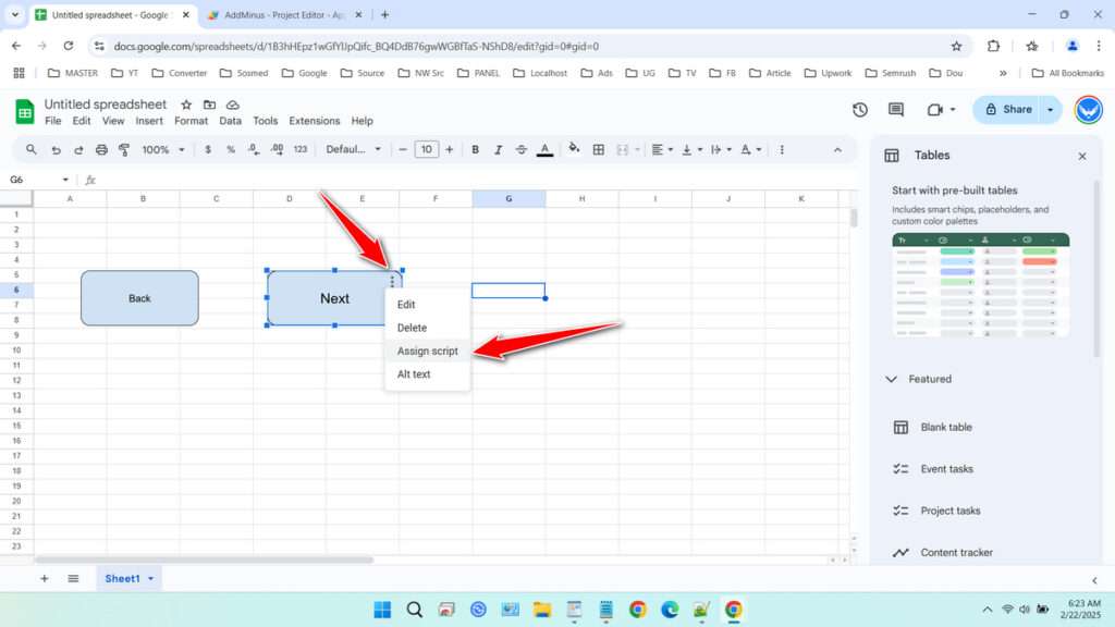 How to Add and Subtract Cell Values with Apps Script in Google Sheets - 5